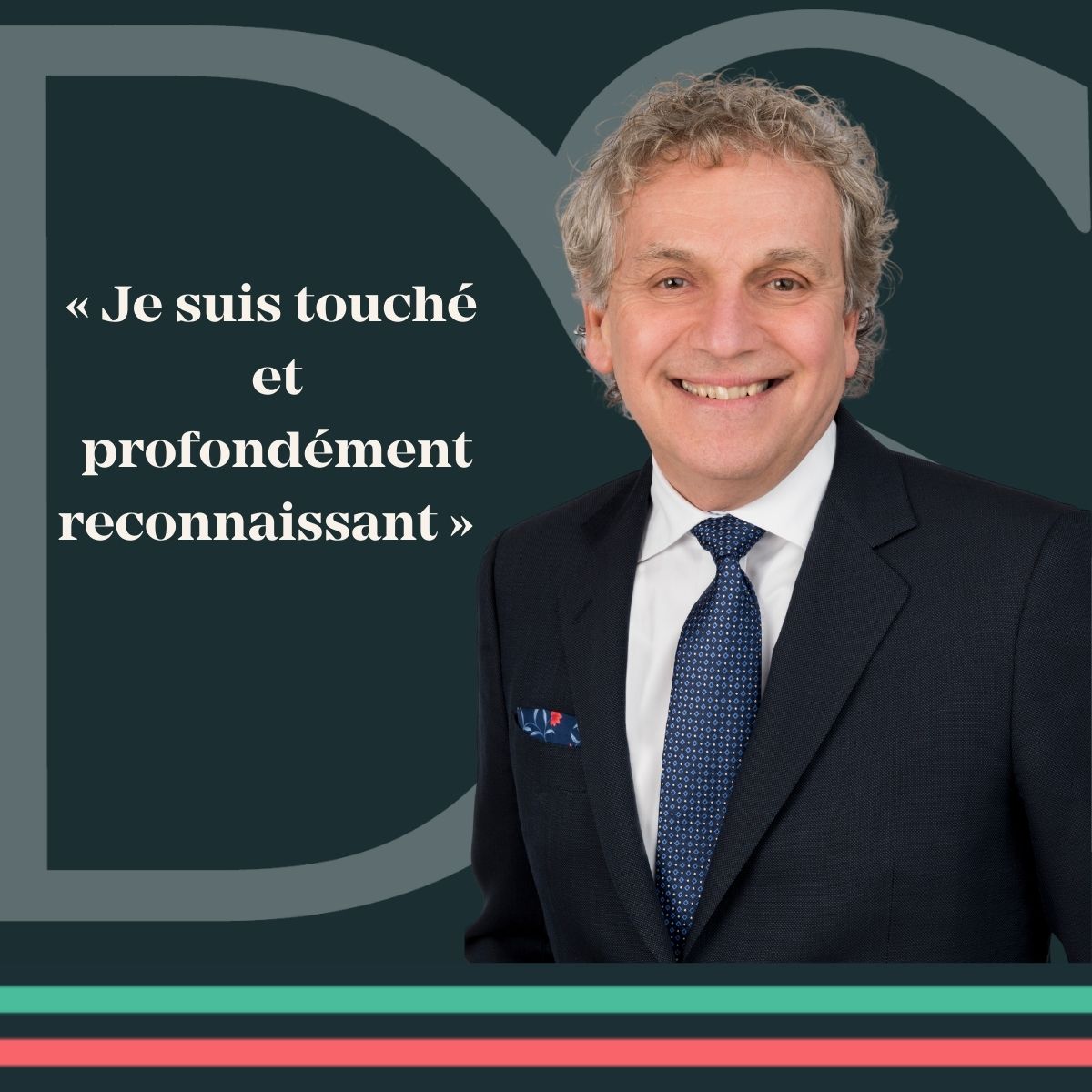 Le président du conseil d’administration de DS Avocats Canada reçoit la médaille du jubilé de platine 