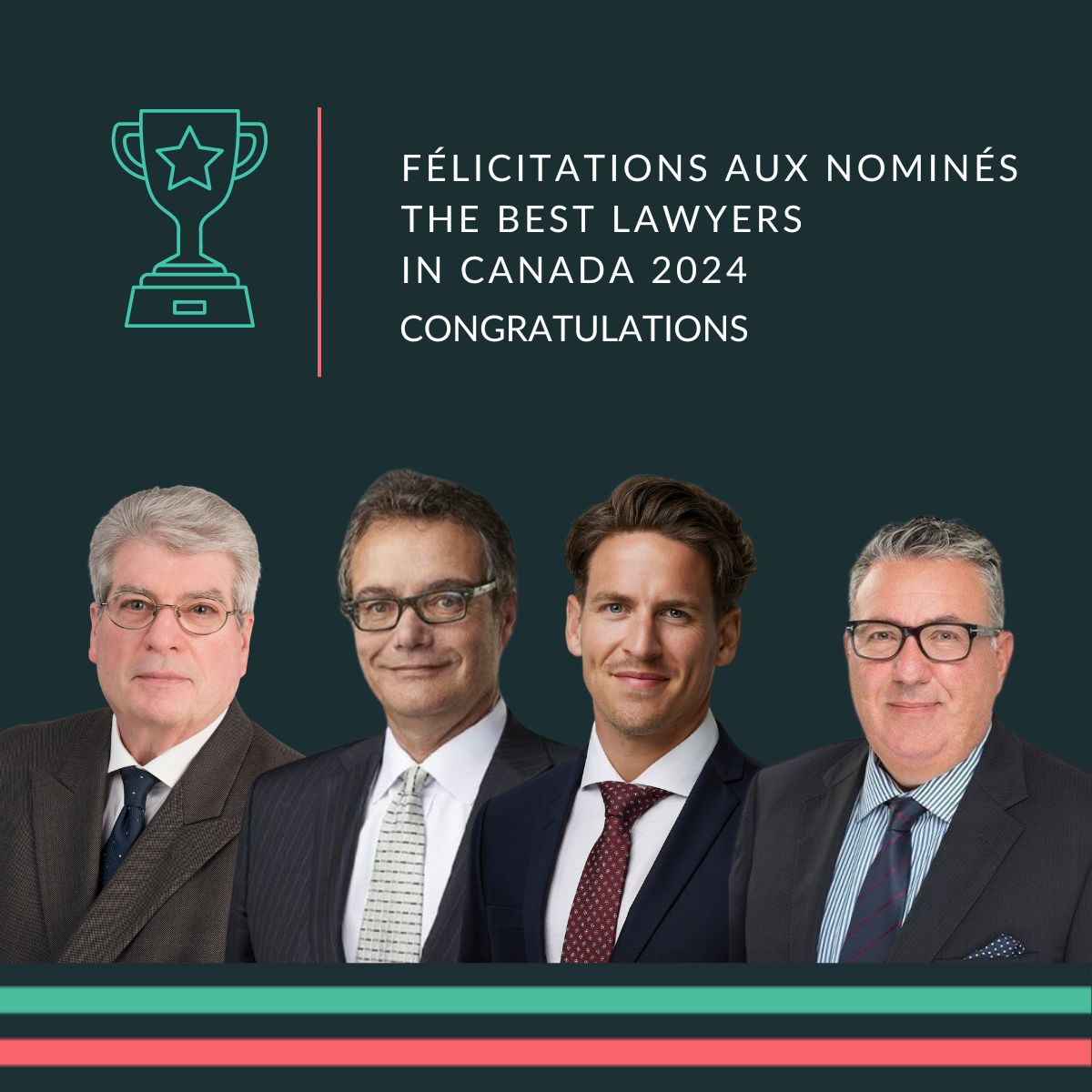 DS Lawyers ranks in all three lists in the 2024 edition of The Best Lawyers in Canada